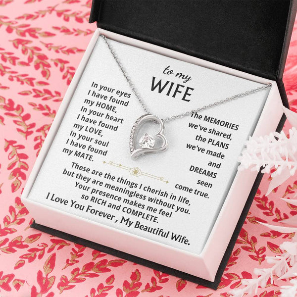 [ Only A Few Left ] To My Beloved Wife, Your presence makes me feel so rich and complete