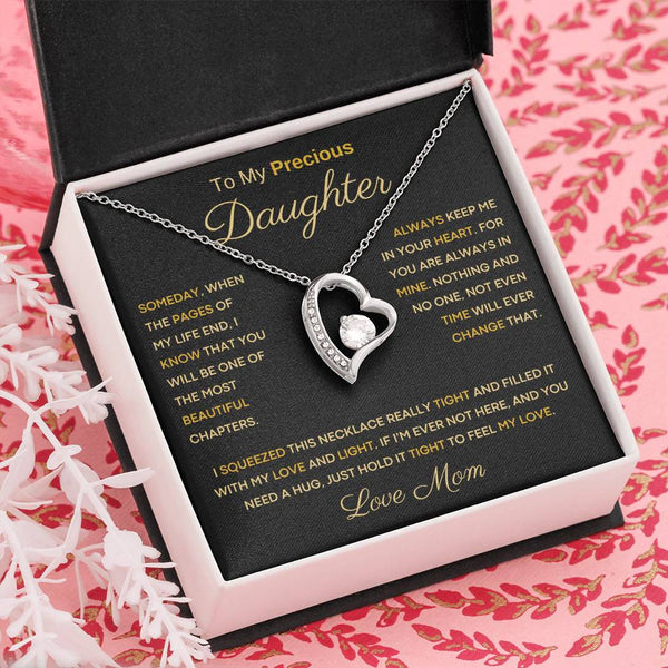 To My Precious Daughter From Mom - The Most Beautiful Chapters - Forever Love