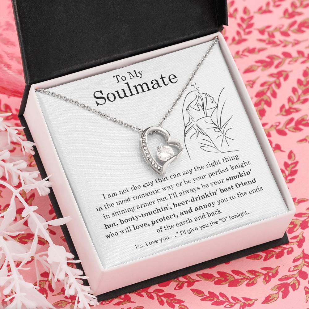 To My Soulmate, Gift For Soulmate , Gift For Wife,  Anniversary Gift , Top Gift For Women , Funny quote