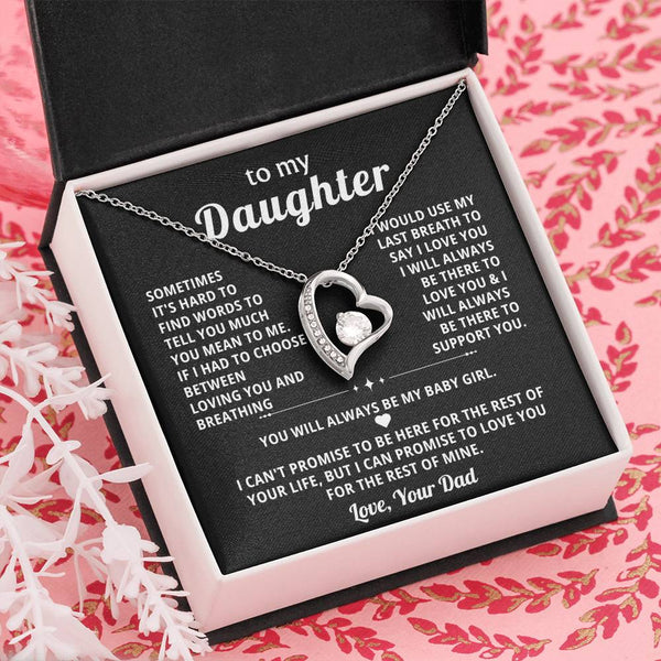 To My Daughter, I WILL ALWAYS BE THERE TO SUPPORT YOU