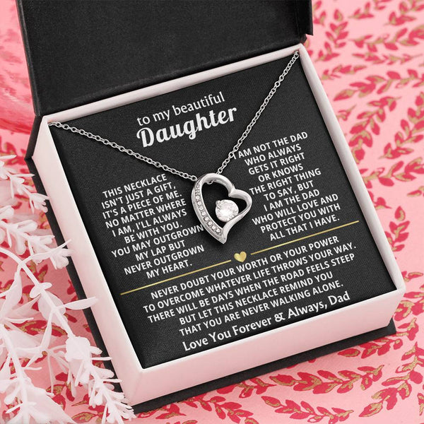 To My Beautiful Daughter - You may outgrown my lap but never outgrown my heart