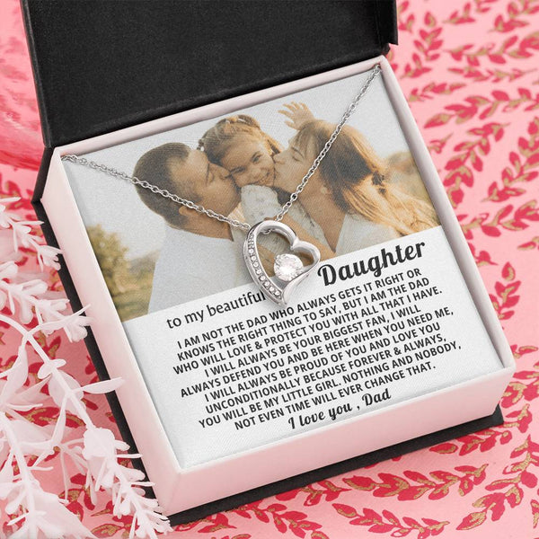 To My Beautiful Daughter,I will always be your biggest fan - my little girl - Personalized