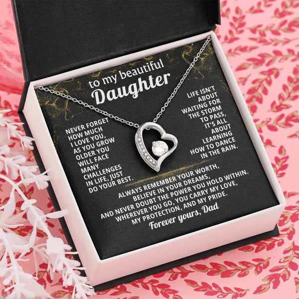 TO MY BEAUTIFUL DAUGHTER, Always remember your worth