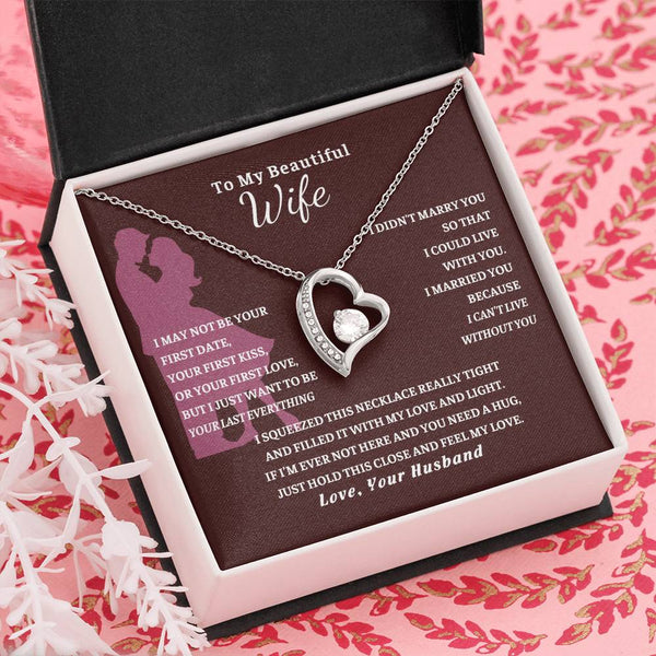 To My Wife , Gift For Soulmate , Gift For Wife, Wife Birthday Gift, Anniversary Gift For Wife, Wife Necklace