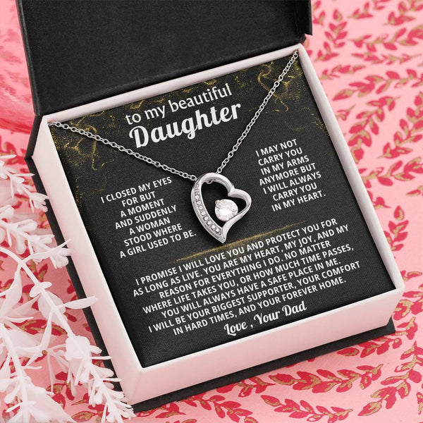 TO MY BEAUTIFUL DAUGHTER, YOU WILL ALWAYS HAVE A SAFE PLACE IN ME