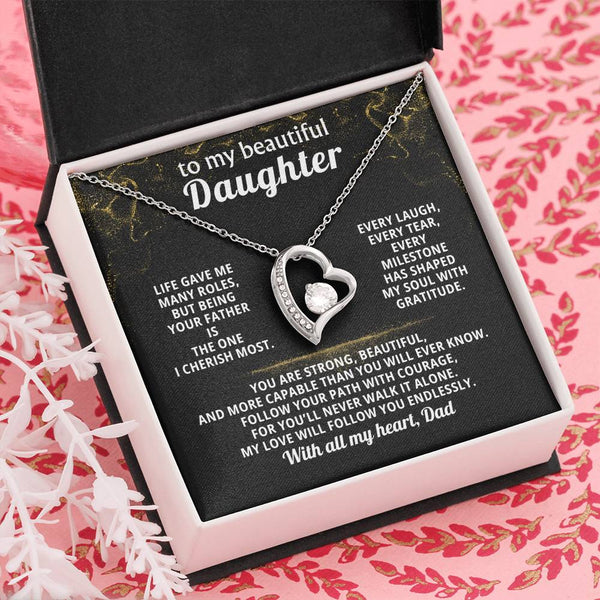 To my beautiful Daughter, being your father is the one I cherish most