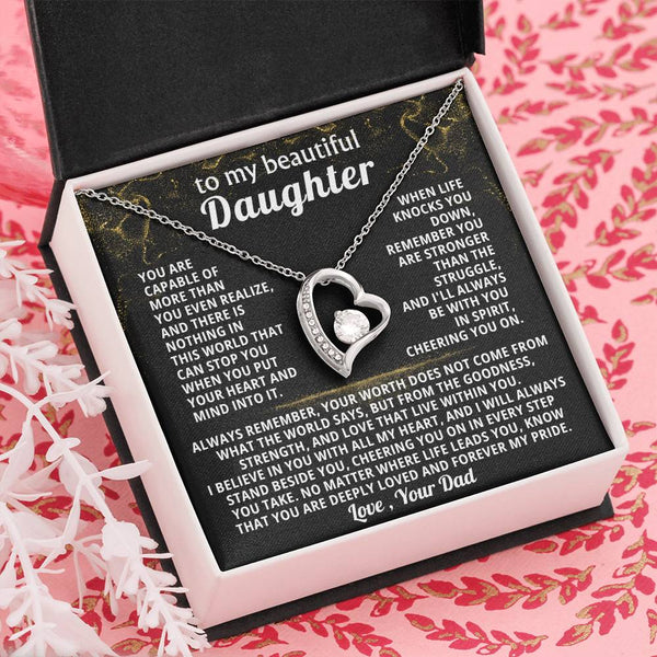 TO MY BEAUTIFUL DAUGHTER, You are capable of more than you even realize