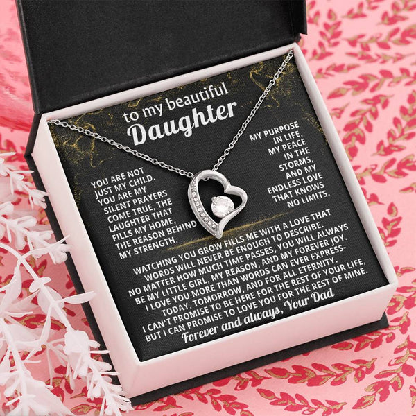 TO MY BEAUTIFUL DAUGHTER, You are my silent prayers come true