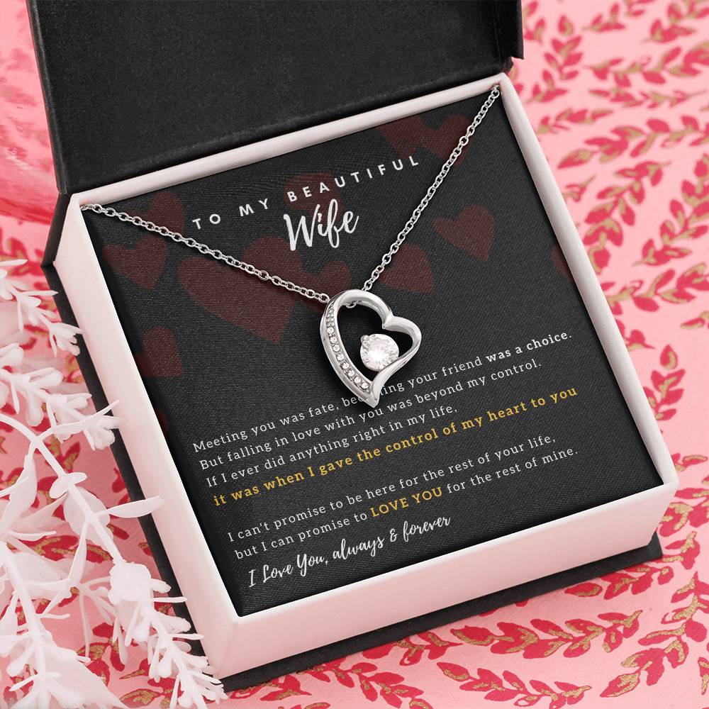 Gift For Wife, Wife Birthday Gift, Anniversary Gift For Wife, Wife Necklace , Destiny Love