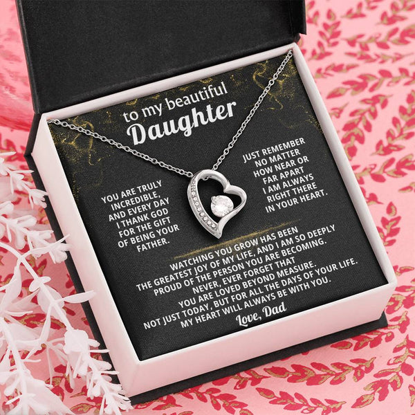 TO MY BEAUTIFUL DAUGHTER, Every day I thank God for the gift of being your Father