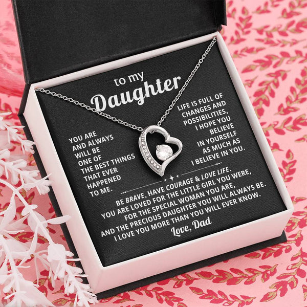 TO MY DAUGHTER - You are loved for the little girl you were