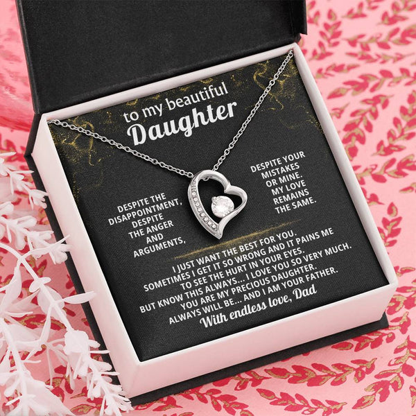 TO MY BEAUTIFUL DAUGHTER, I JUST WANT THE BEST FOR YOU