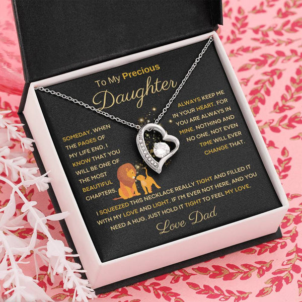 [ Few left only ] To My Precious Daughter From Dad - The Most Beautiful Chapters - Lion Black