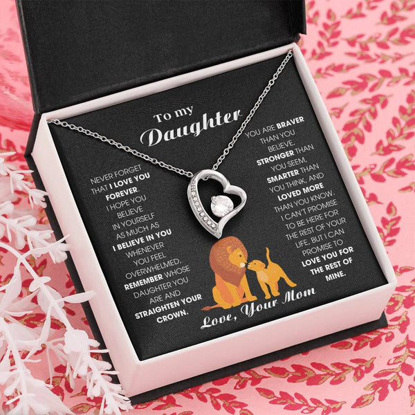 [ Few left only ] To My Daughter From Mom, Never Forget That I Love You Forever (Forever Love)