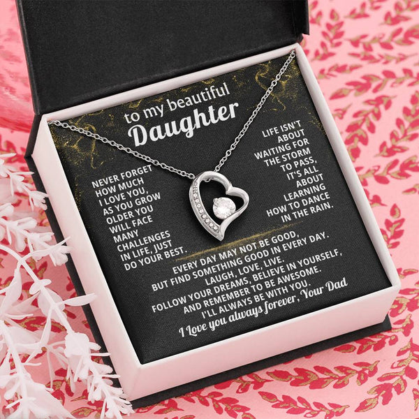 TO MY BEAUTIFUL DAUGHTER, Follow your dreams, believe in yourself, and remember to be awesome
