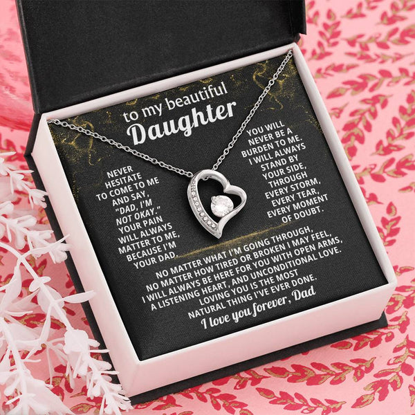 TO MY BEAUTIFUL DAUGHTER, I will always stand by your side, through every storm