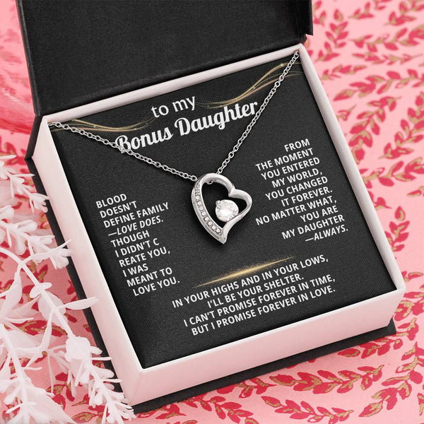 To My Bonus Daughter, Blood doesn’t define family—love does
