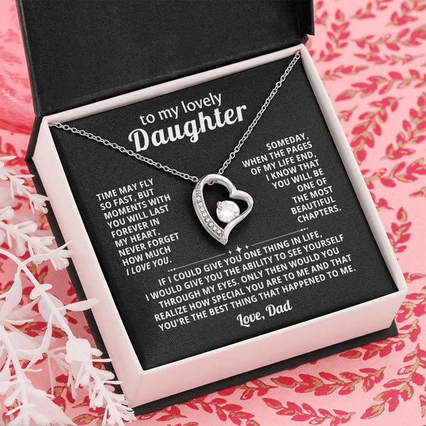 TO MY LOVELY DAUGHTER, Moments with you will last forever in my heart [Only a few left]