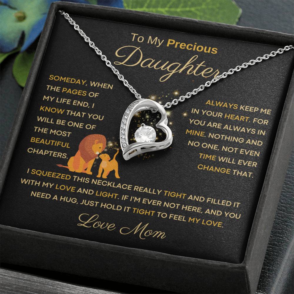 [ Few left only ] To My Precious Daughter From Mom - The Most Beautiful Chapters - Lion Black