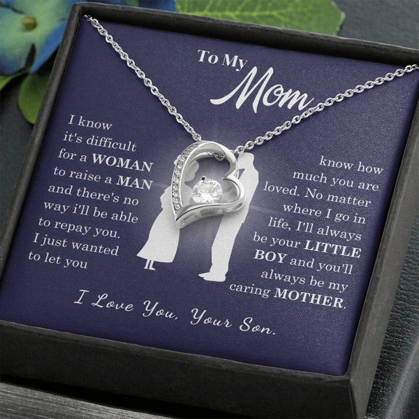 [Almost Sold Out] To My Mom - Loved Mother - Forever Love Necklace