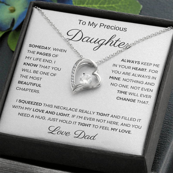 To My Precious Daughter From Dad - The Most Beautiful Chapters - Forever Love