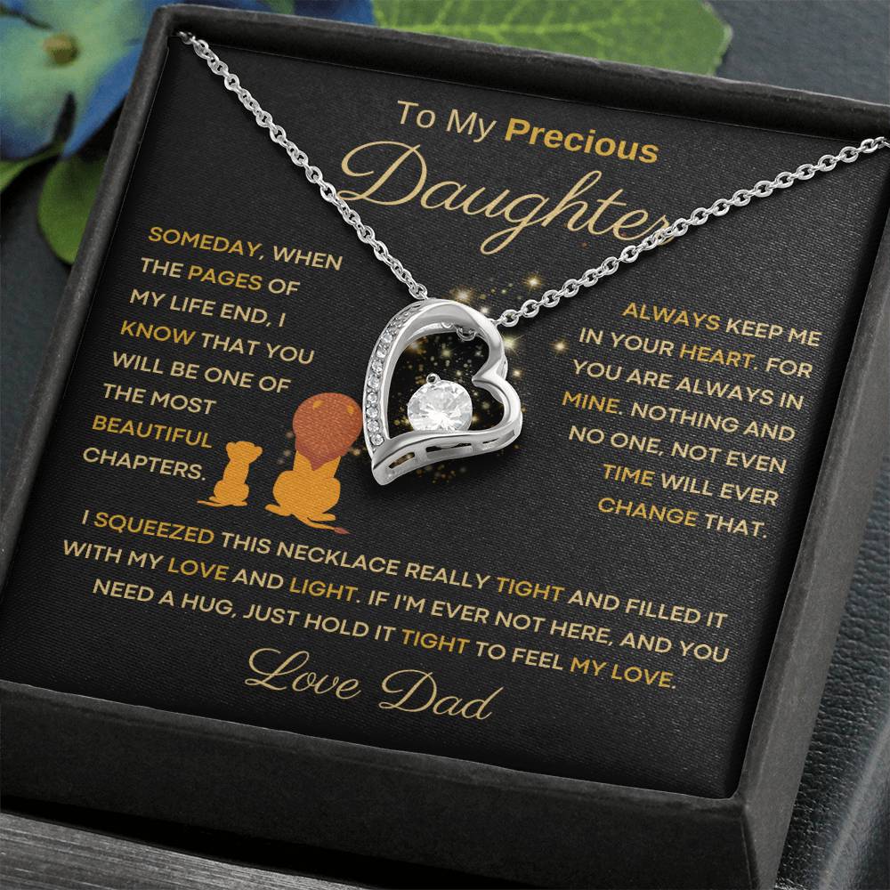 To My Precious Daughter From Dad - The Most Beautiful Chapters - Lion Black