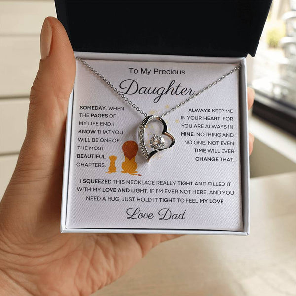 To My Precious Daughter From Dad - The Most Beautiful Chapters - Lion White