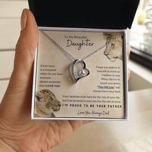 To My Beautiful Daughter - This Old Lion will always have your back [Only a few left]