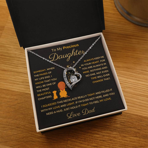 To My Precious Daughter From Dad - The Most Beautiful Chapters - Lion Black