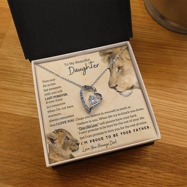 [Only a few left] To My Beautiful Daughter - Moments With You Will Last Forever