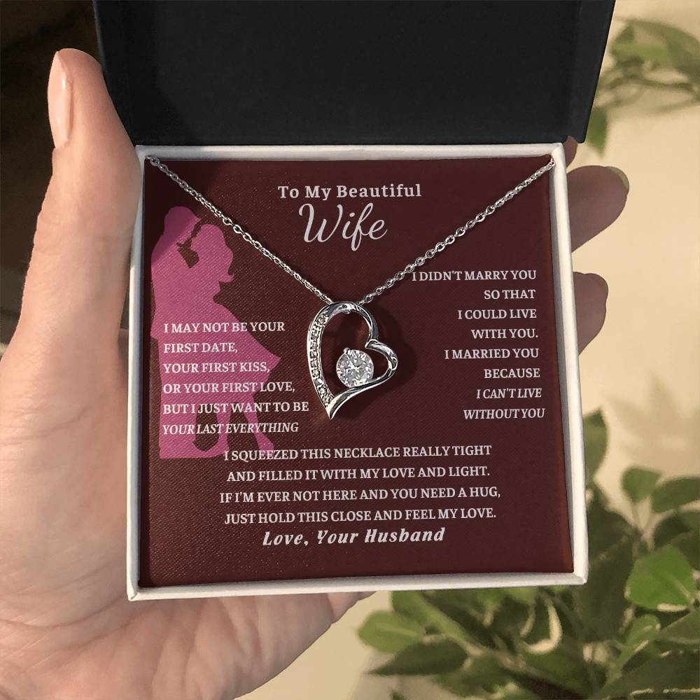 To My Wife , Gift For Soulmate , Gift For Wife, Wife Birthday Gift, Anniversary Gift For Wife, Wife Necklace