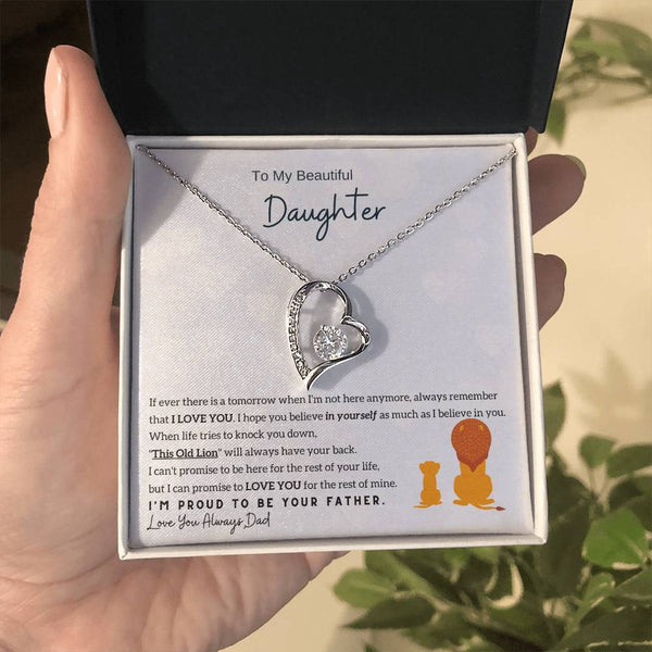 [Only a few left] To My Beautiful Daughter - Always remember that I LOVE YOU