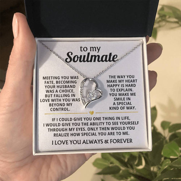 TO MY SOULMATE - You make me smile in a special kind of way