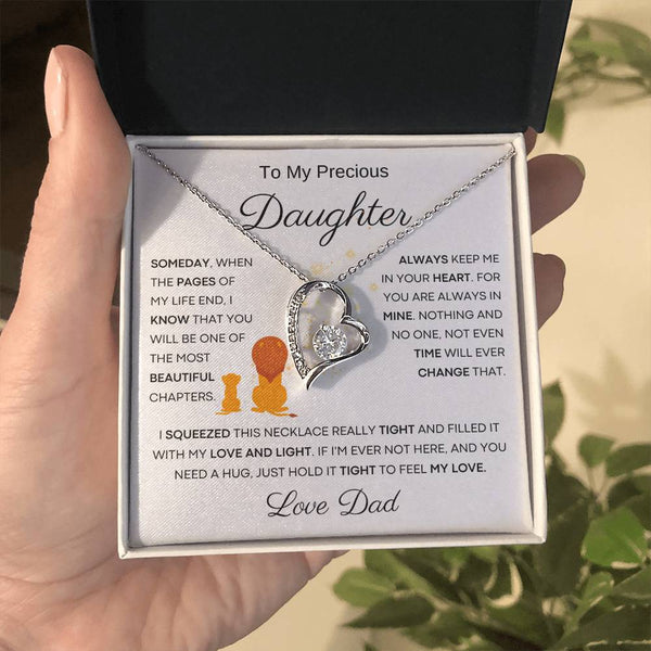 To My Precious Daughter From Dad - The Most Beautiful Chapters - Lion White