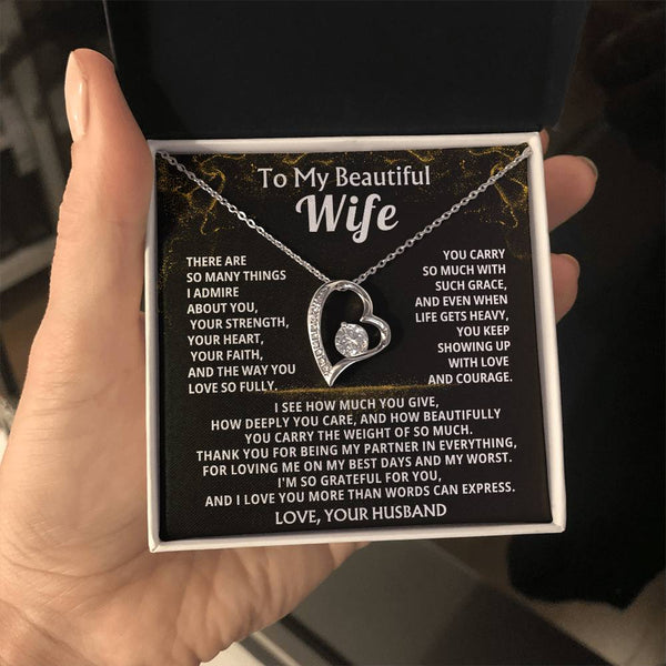 To My Beautiful Wife, you keep showing up with love and courage ( Almost Gone )