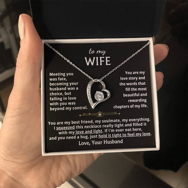 [Few left only] To My Wife - When You Need A Hug , Hold This Close To Feel My Love