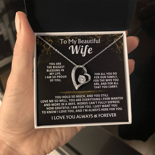To My Beautiful Wife, You are the biggest blessing in my life