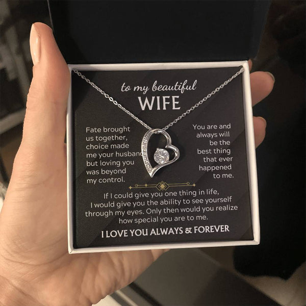 TO MY BEAUTIFUL WIFE - You realize how special you are to me
