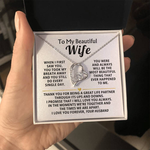TO MY BEAUTIFUL WIFE - A great life partner through its ups and downs
