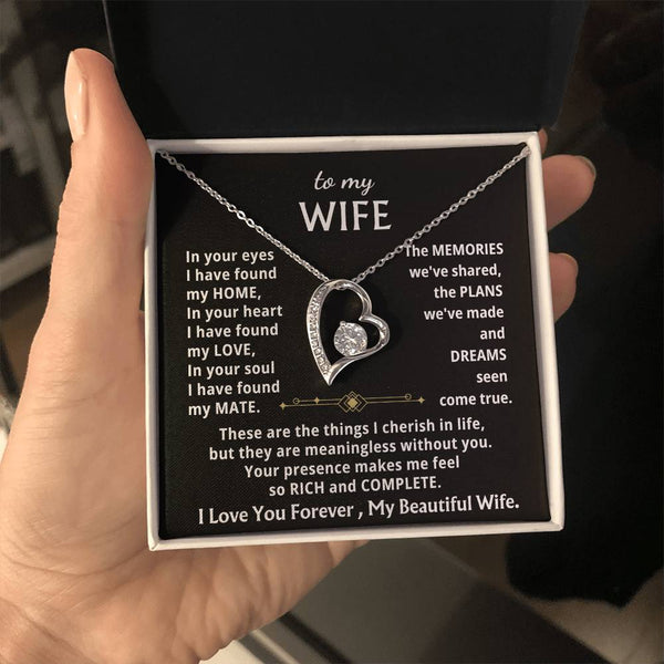 [ Forever Love ] To My Beloved Wife, Your presence makes me feel so rich and complete
