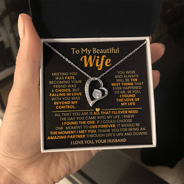[Almost Sold Out] TO MY BEAUTIFUL WIFE - I knew I found the one