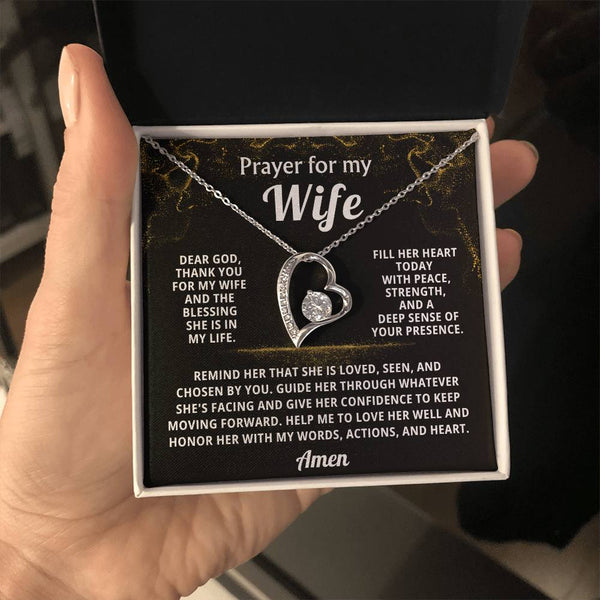 Prayer for my wife - Fill her heart today with peace