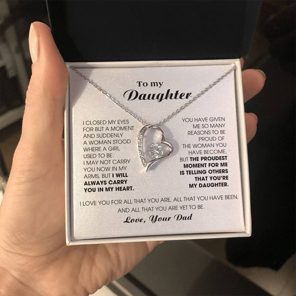 [Almost Sold Out] To My Daughter -  I will ALWAYS carry you in my heart