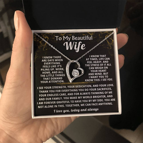 To My Beautiful Wife - Together, we can face anything