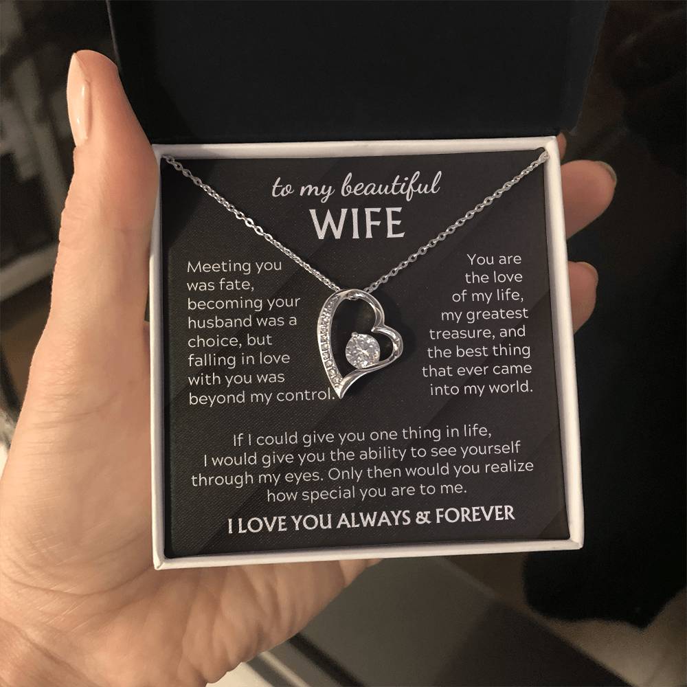 To my beautiful WIFE - My greatest treasure