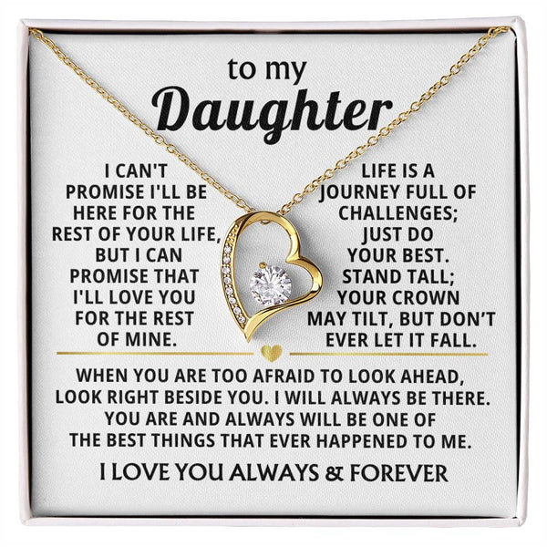 TO MY DAUGHTER - I will always be there