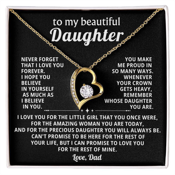 To My beautiful daughter - THE PRECIOUS DAUGHTER YOU WILL ALWAYS BE