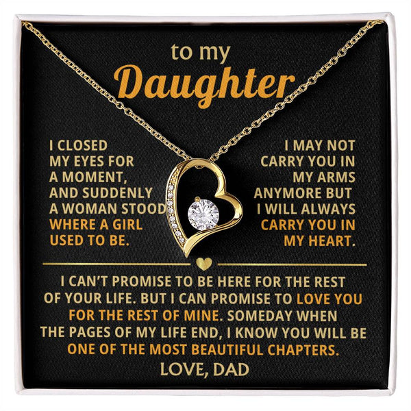[Almost Sold Out] To My Daughter - always carry you in my heart