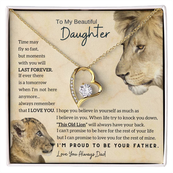 [Only a few left] To My Beautiful Daughter - Moments With You Will Last Forever