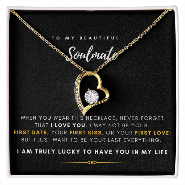 To My Soulmate, Gift For Soulmate , Gift For Wife,  Anniversary Gift , Top Gift For Women
